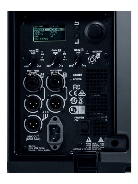 QSC K12.2 Active 12-inch Powered 2000 Watt Loudspeaker 
