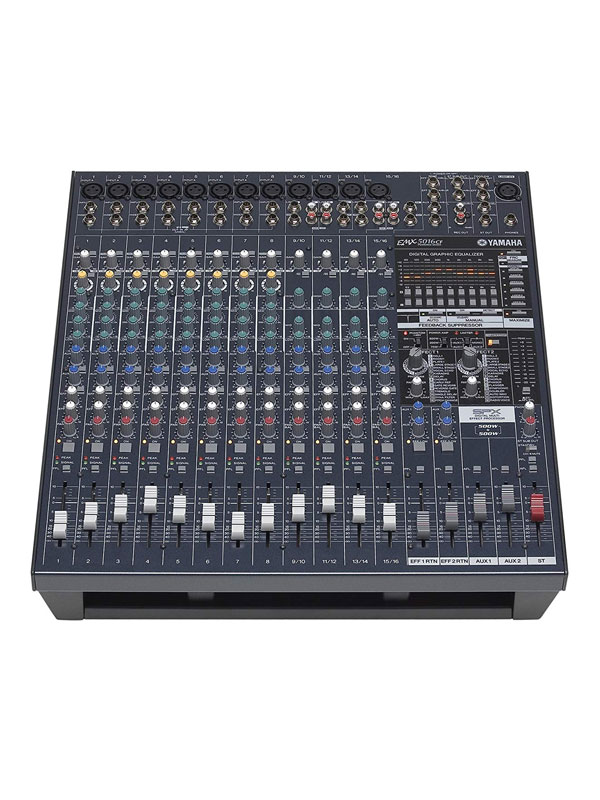 Yamaha EMX5016CF 16 Channel 500+500W Powered Mixer Shop Definitive