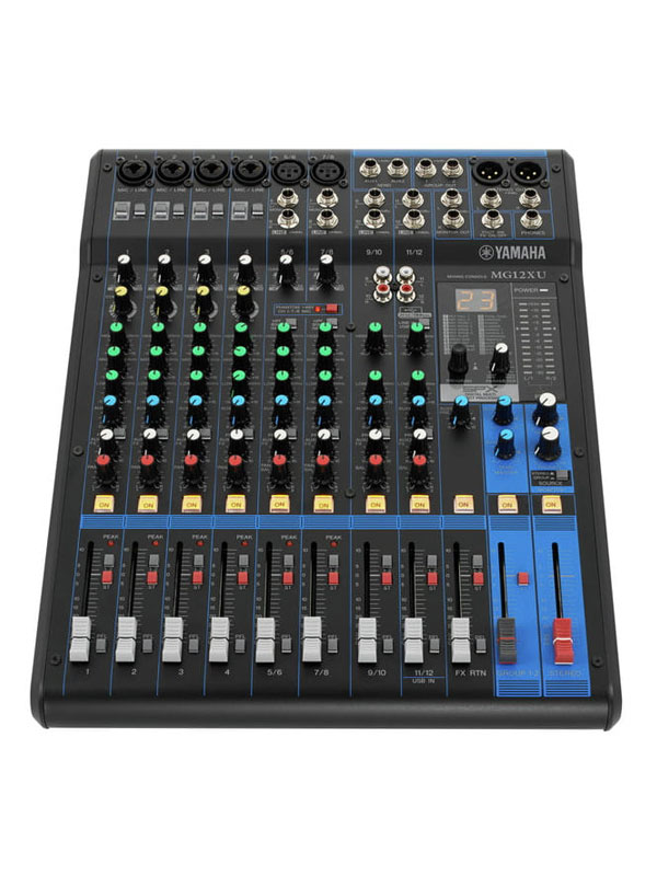 Yamaha Mg12xu 12 Channel Mixing Console W Effects Shop Definitive Audio Video Solutions