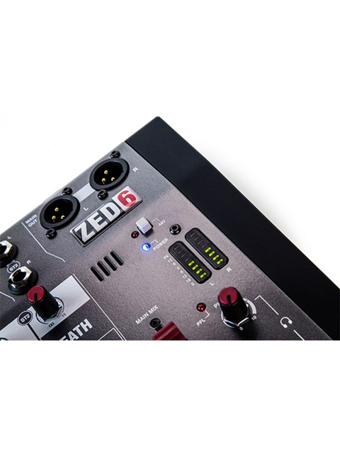 Allen & Heath ZED-6 Compact 6 input analogue mixer