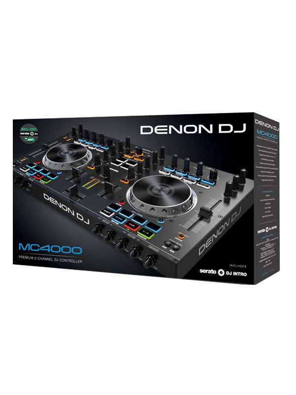 Denon DJ MC4000 2-Deck DJ Controller for Serato