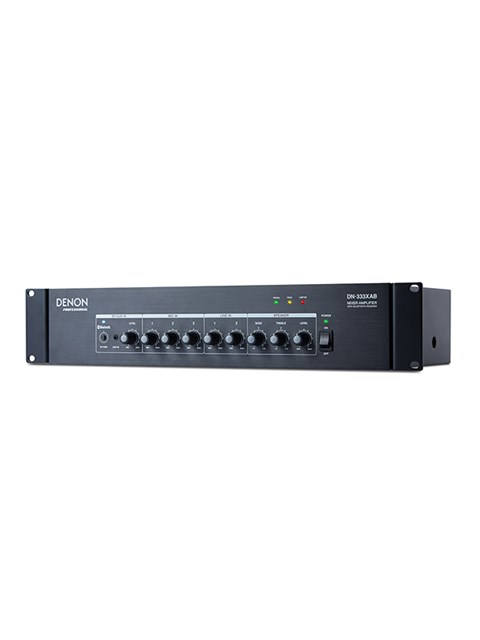 DENON DN-333 6-Channel Line Mixer Amplifier with Bluetooth