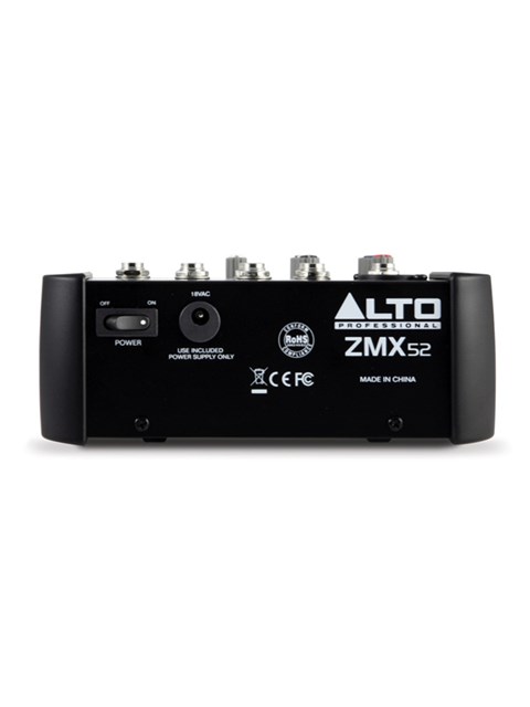 ALTO ZMX52 5-Channel Compact Mixer