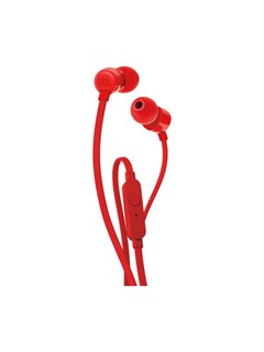 JBL T110 In-Ear Headphones (Red)