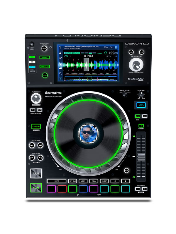 Denon SC5000 Prime Professional Media Player with 7" Multitouch