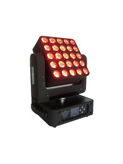 LITECRAFT LC-LM2515B 5x5 LED Matrix Moving Head Light