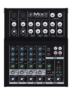 Mackie Mix8 - 8-Channel Compact Mixer