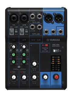 Yamaha MG06 6-Channel Mixing Console