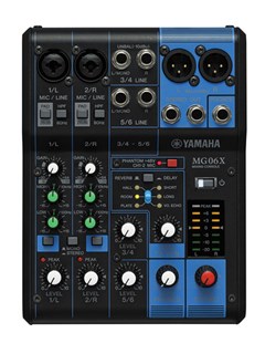 Yamaha MG06X 6-Channel Mixing Console w/ Effects