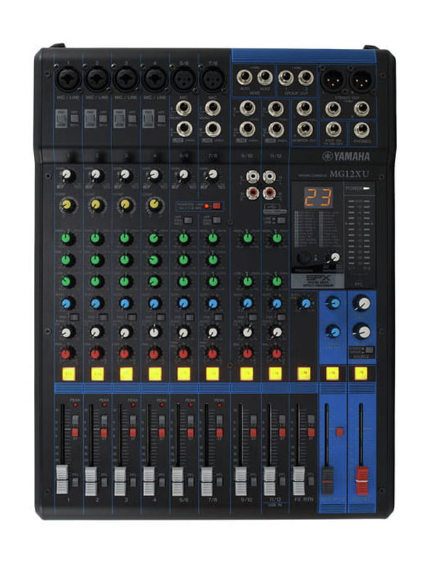 Yamaha MG12XU 12-Channel Mixing Console w/ Effects | Shop | Definitive Audio Video Solutions