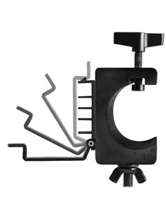 On-Stage LTA4880 Lighting Clamp w/ Cable Manager (Pair)